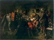 Louis Leopold  Boilly The Death of Czarniecki Sweden oil painting artist